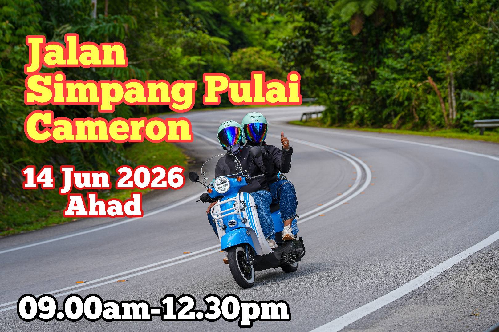 RIDE SANTAI SIMPANG PULAI-CAMERON (AHAD) 14 JUN 2026